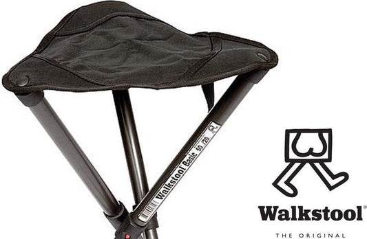  Walkstool 3-poots Krukje - Basic 50cm - Verstelbaar - Antraciet