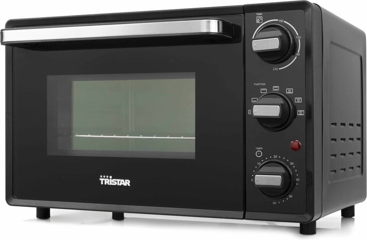  Tristar Oven OV-3622 - Camping Oven 19 Liter - 800 Watt - Vrijstaande Convectieoven - Zwart