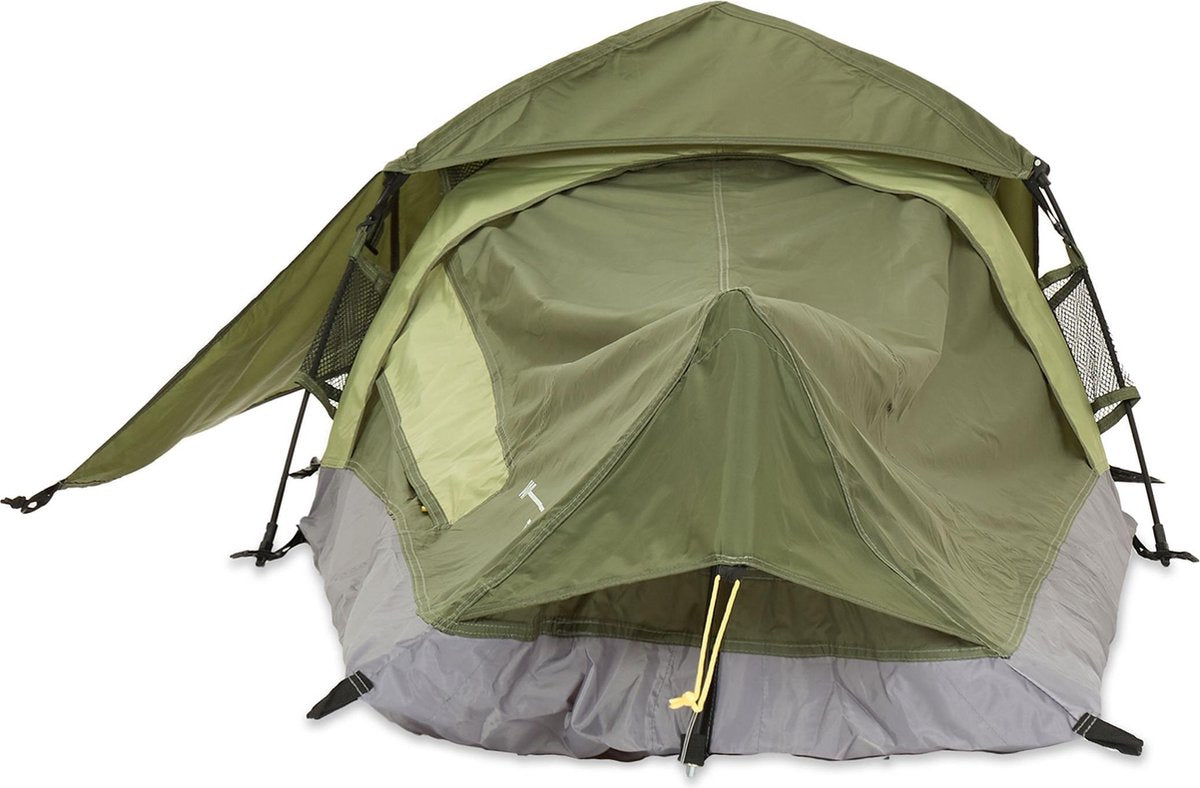  Where Tomorrow Solo Tent 220X80X50 Cm - Groen - 1 Persoons