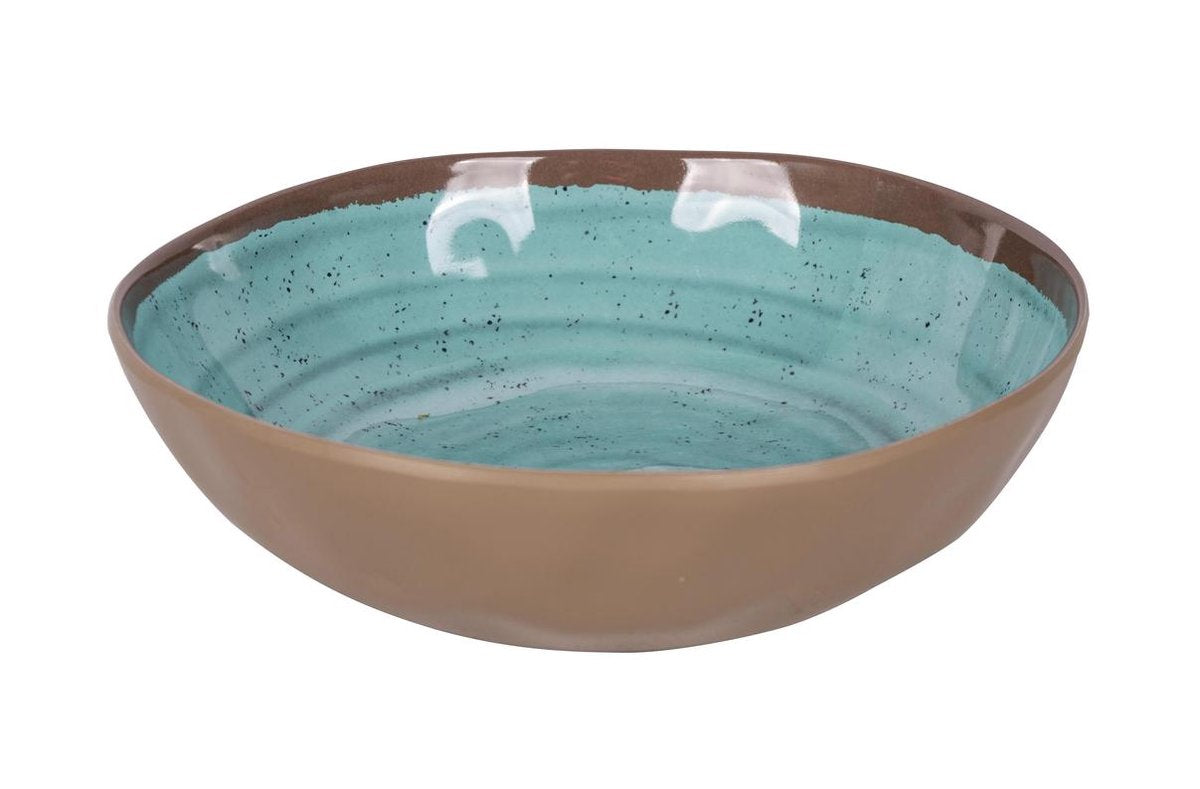  Bo-Camp Servies Halo - 12 Delig Melamine - Aqua