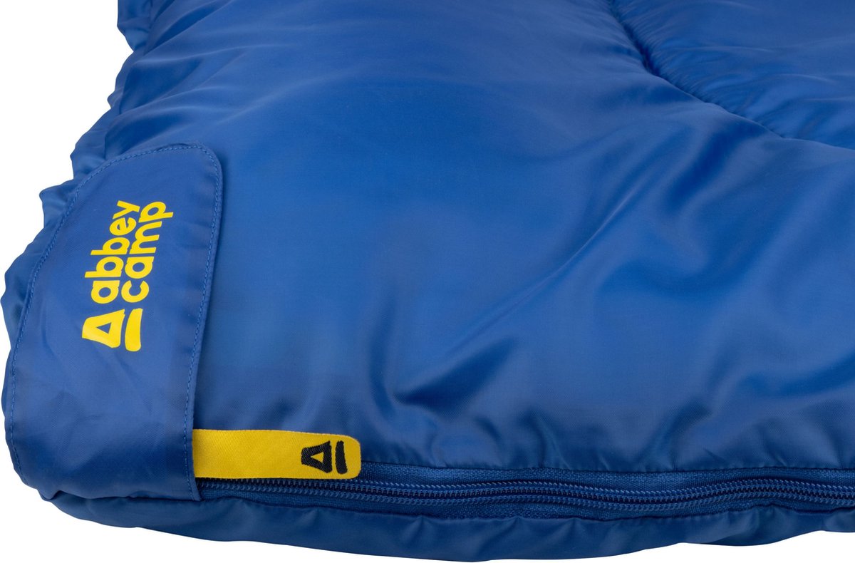  Abbey Camp Slaapzak Amsterdam-07 - Dekenmodel - 210 X 85 Cm - Kobalt
