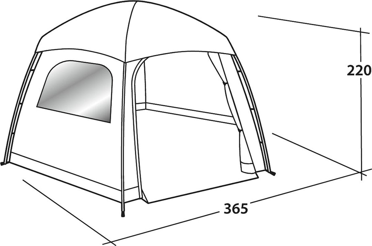  Easy Camp Tent Moonlight Joert 6-persoons