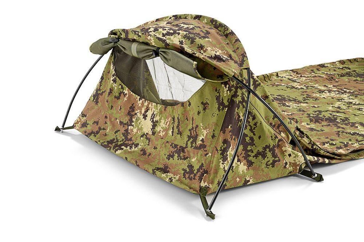 Defcon 5 Tent Bivi Bivvy Bag 1700 Gram - Groen - 1 Persoons