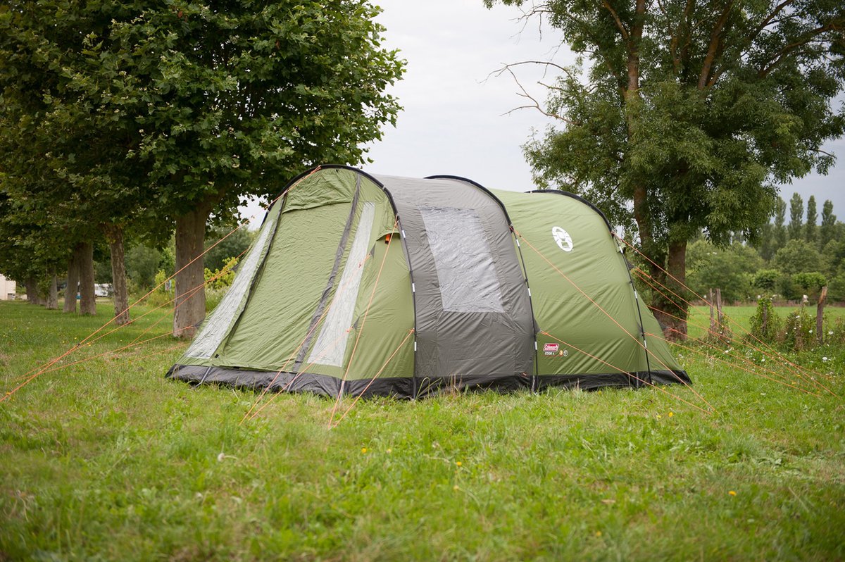  Coleman Cook 4 Tunneltent - Familietent - 4-Persoons - Groen