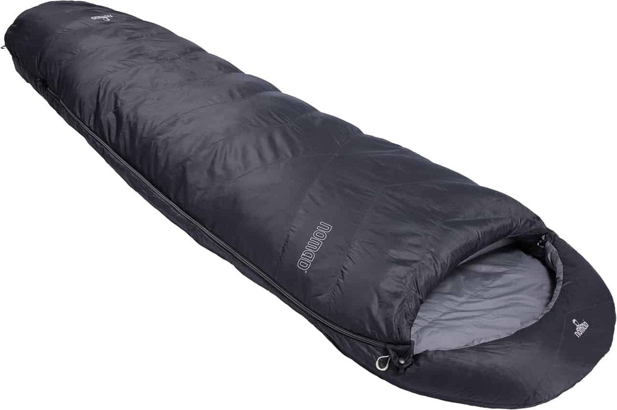  NOMAD® Taurus 400 Slaapzak | 210x80cm Grijs | Lichtgewicht &amp; Kwalitatief | Slaapzak | Incl Hoes