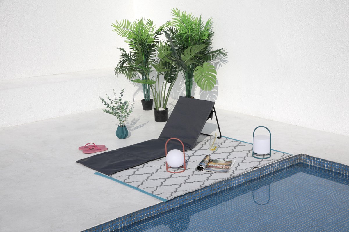  Intimo Strandmat - 2 Stuks - Grijs - 100x51x41cm