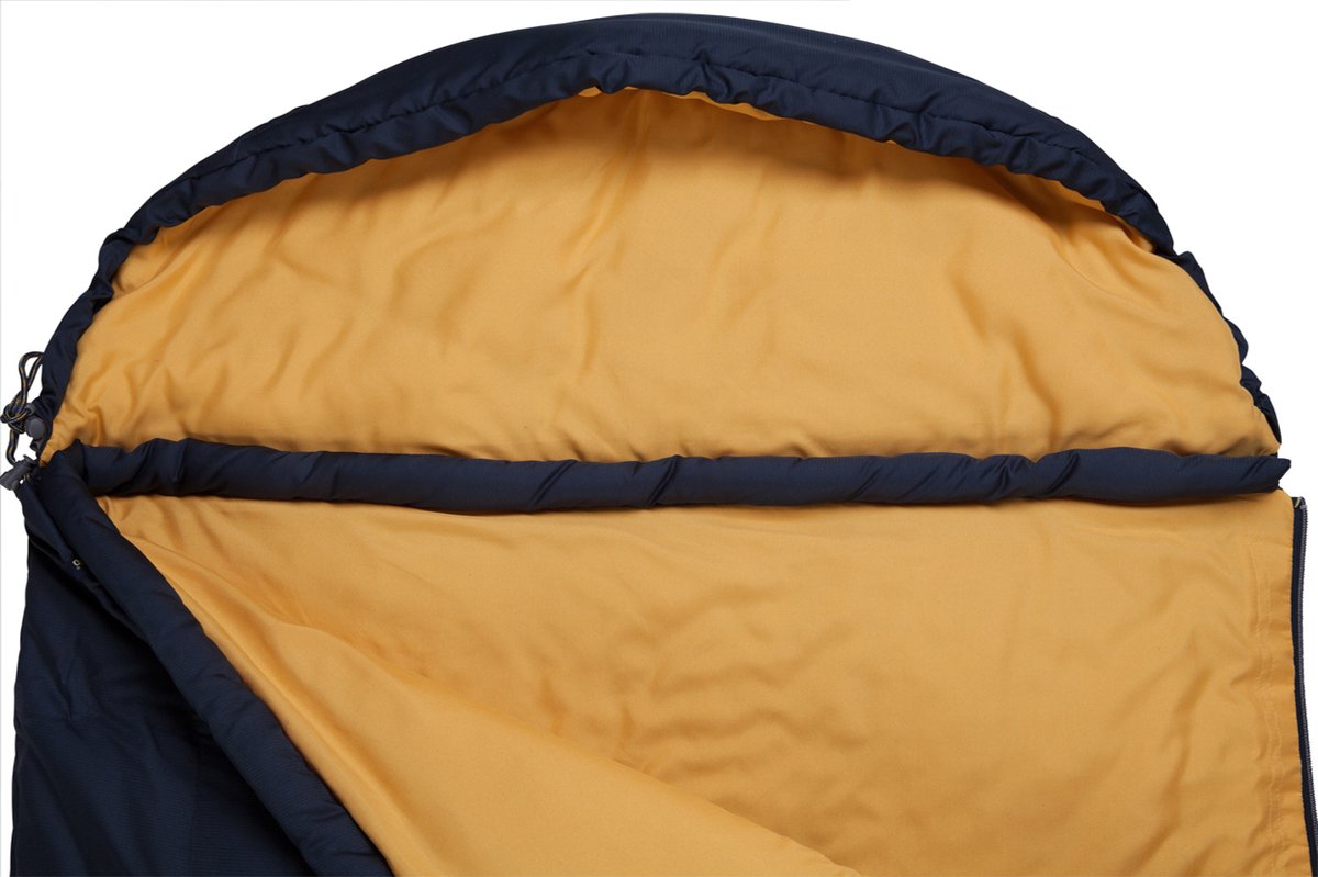  NOMAD® Aztec Comfort Slaapzak | 220x80cm Blauw | Lichtgewicht &amp; Kwalitatief | Dekenmodel Slaapzak | Incl Hoes