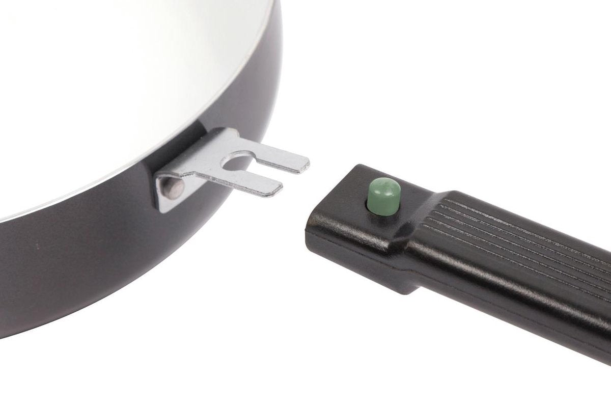 Bo-Camp Wokpan - Campingpan - Sprint Eco - Afneembare Steel - Ø 24cm