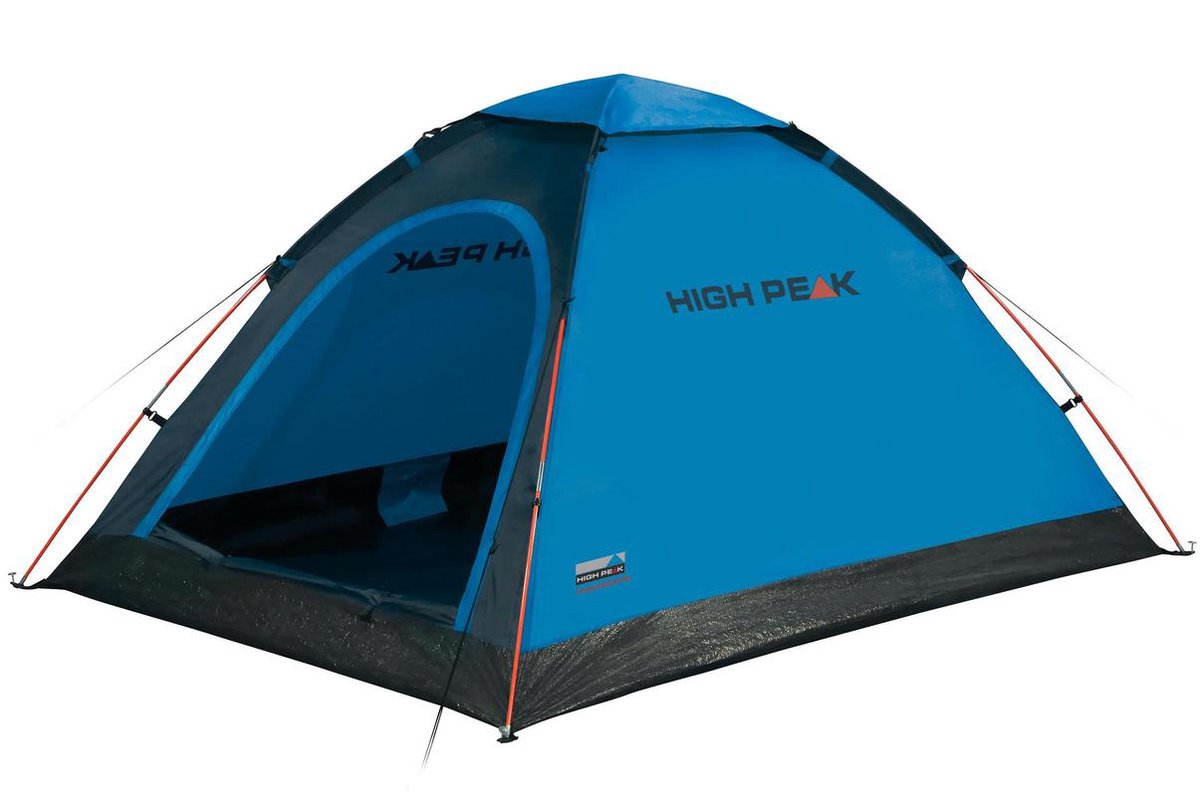 High Peak Monodome Pu Koepeltent - Blauw - 2 Persoons
