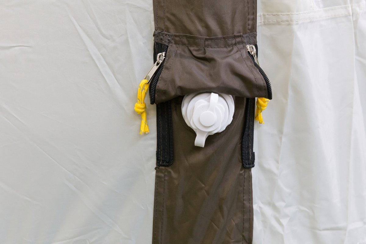  Redwood Arco 300 Air Grey - Familie Tunnel Tent 4-persoons - Grijs