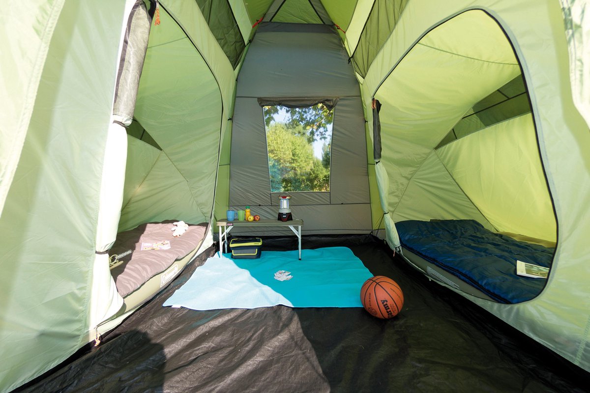 Coleman Bering 4 Vis-a-Vis Tent - Familietent - 4-Persoons - Groen