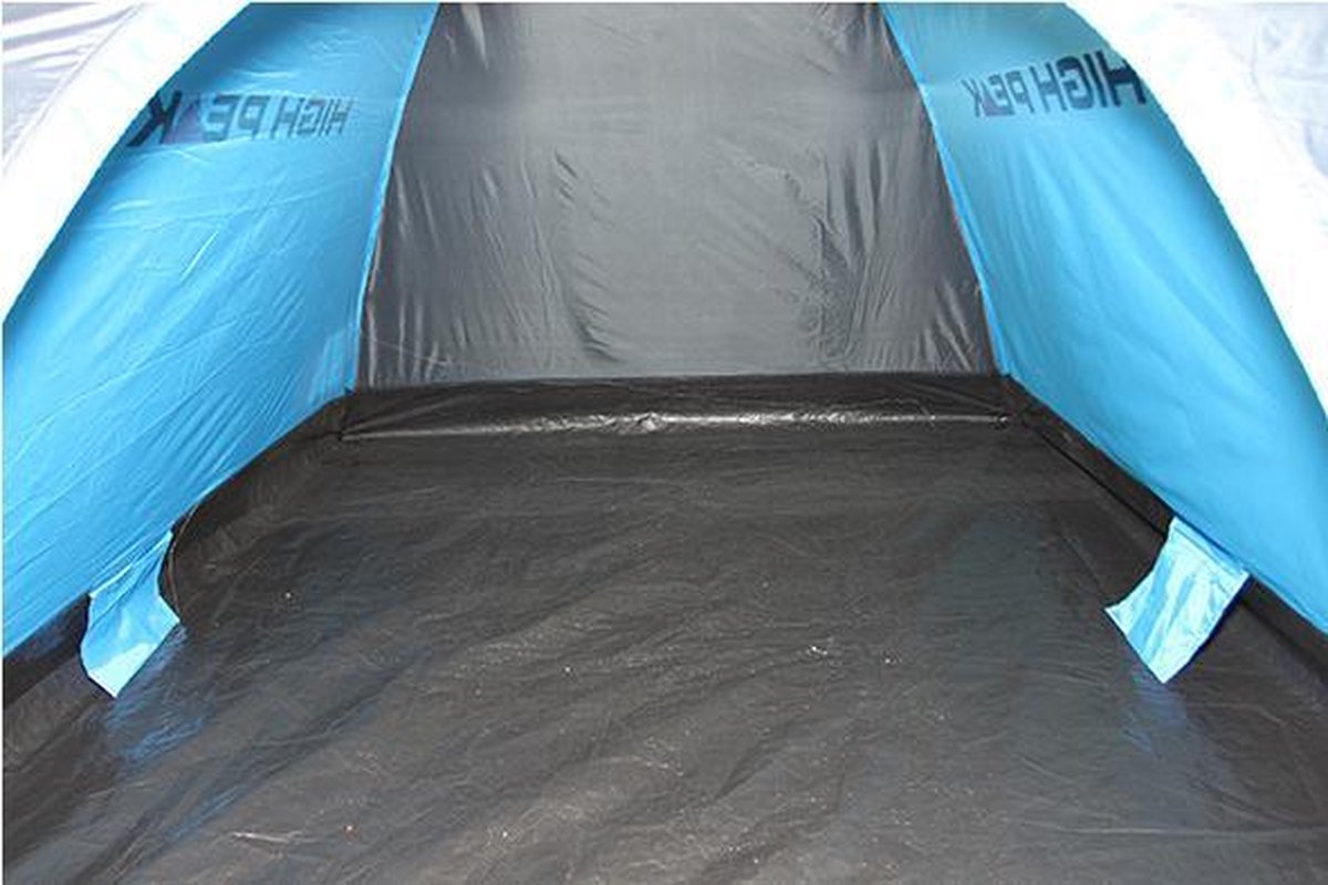  High Peak Monodome Pu Koepeltent - Blauw - 2 Persoons