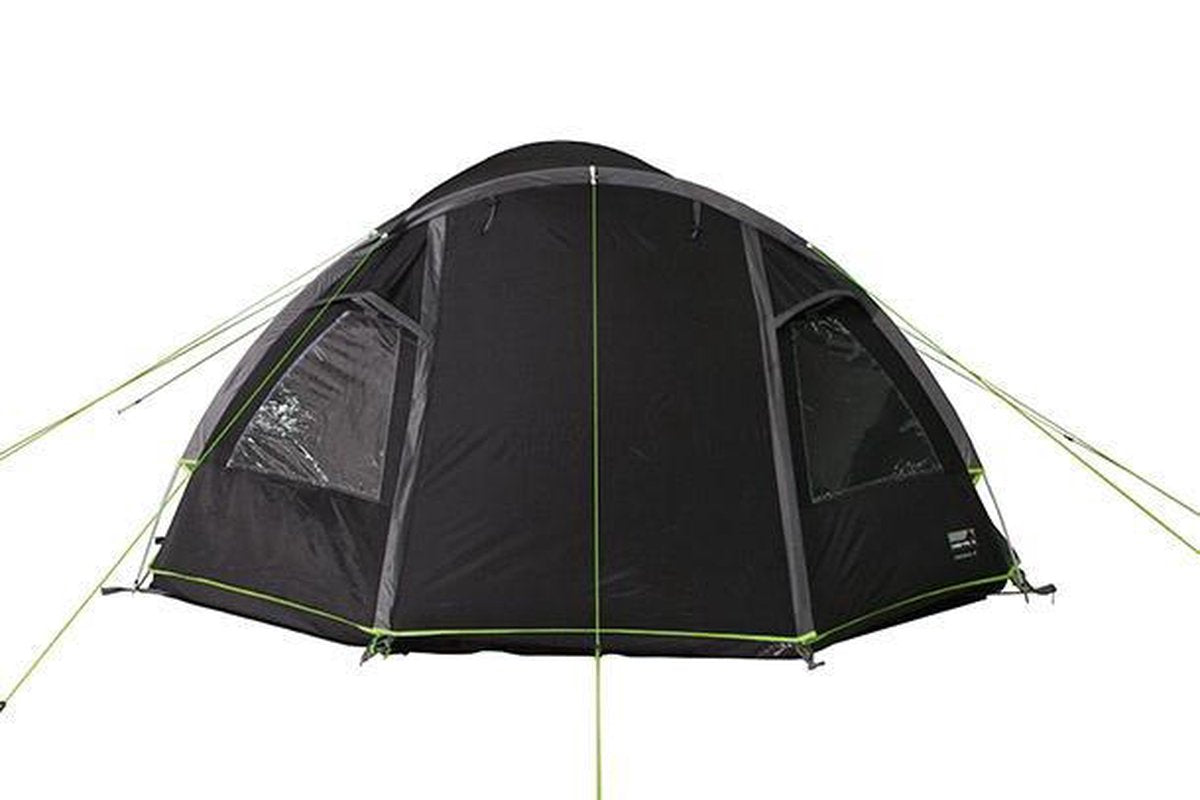  High Peak Mesos 4 Koepeltent - Donkergrijs - 4 Persoons