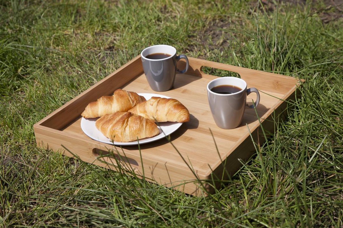  Bo-Camp Servies - Campingbord - 100% Melamine - 16-delig - Grijs