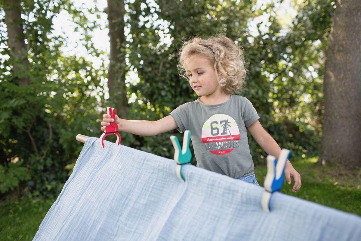  BS Toys Tentklemmen - Hout - Vanaf 3 Jaar - Creatief Spelen
