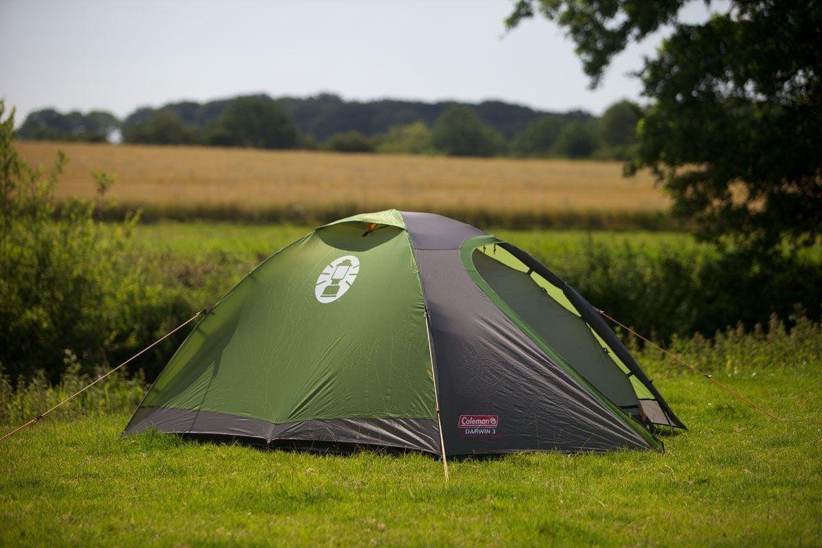  Coleman Darwin 3 Plus Koepeltent - 3-Persoons - Groen