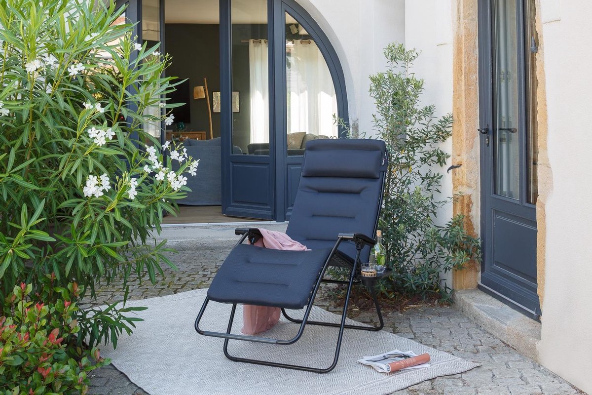  Lafuma RSX XL Clip Air Comfort - Relaxstoel - Verstelbaar - Inklapbaar - Zero Gravity - Acier