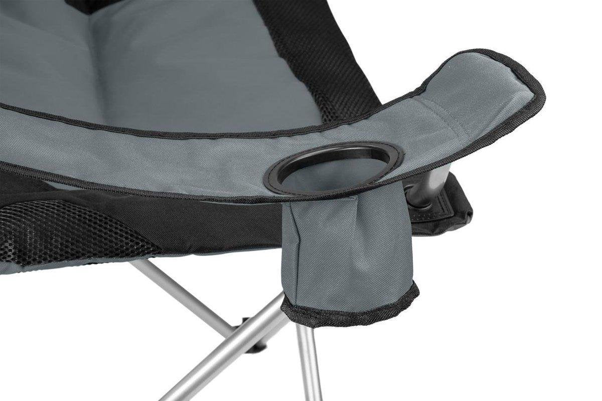  Sens Design Campingstoel - Kampeerstoel - Opvouwbaar - Grijs