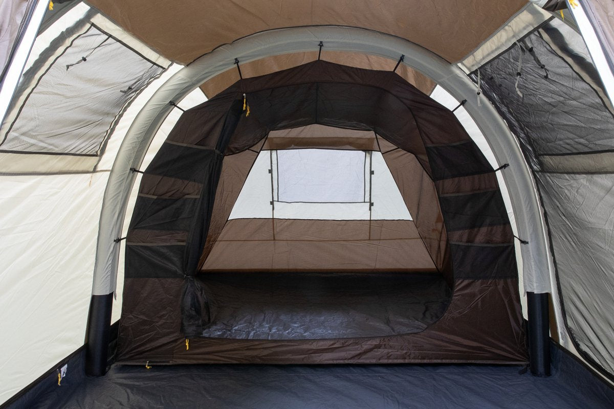  Redwood Arco 300 Air Grey - Familie Tunnel Tent 4-persoons - Grijs