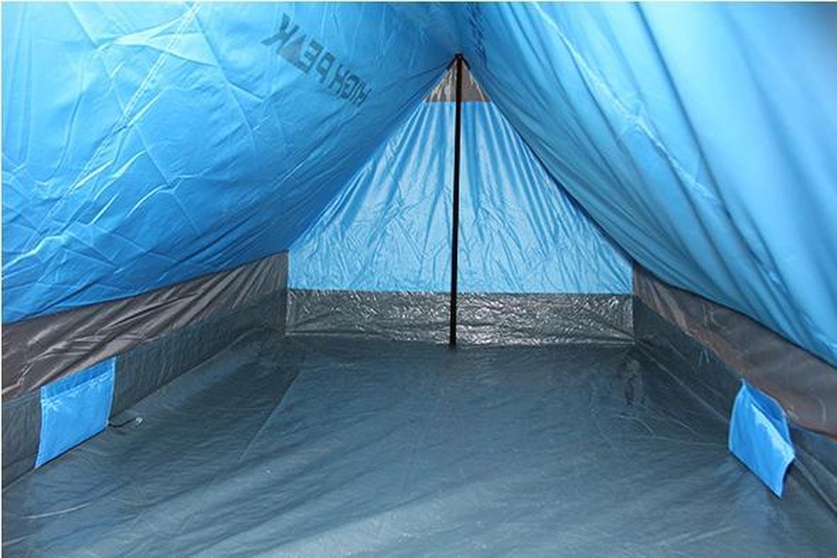  High Peak Minipack Tunneltent - Blauw - 2 Persoons
