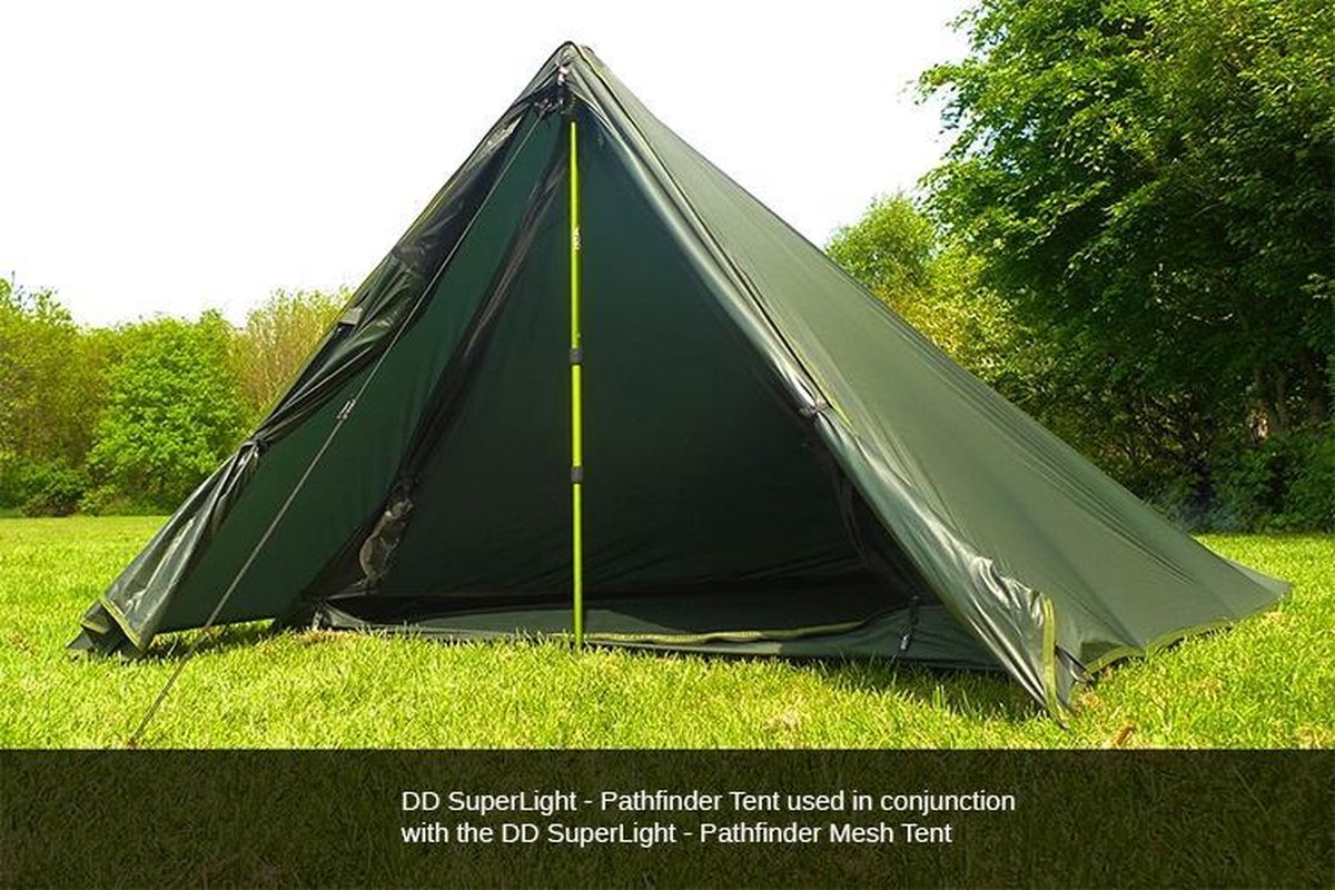  Dd Superlight Pathfinder Tent - Groen - 2 Persoons