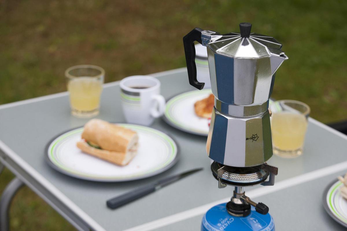  Bo-Camp Percolator - Espresso Maker - 3-cups - Aluminium