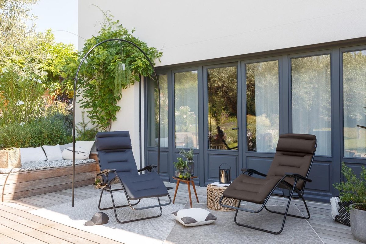  Lafuma RSX XL Clip Air Comfort - Relaxstoel - Verstelbaar - Inklapbaar - Zero Gravity - Acier