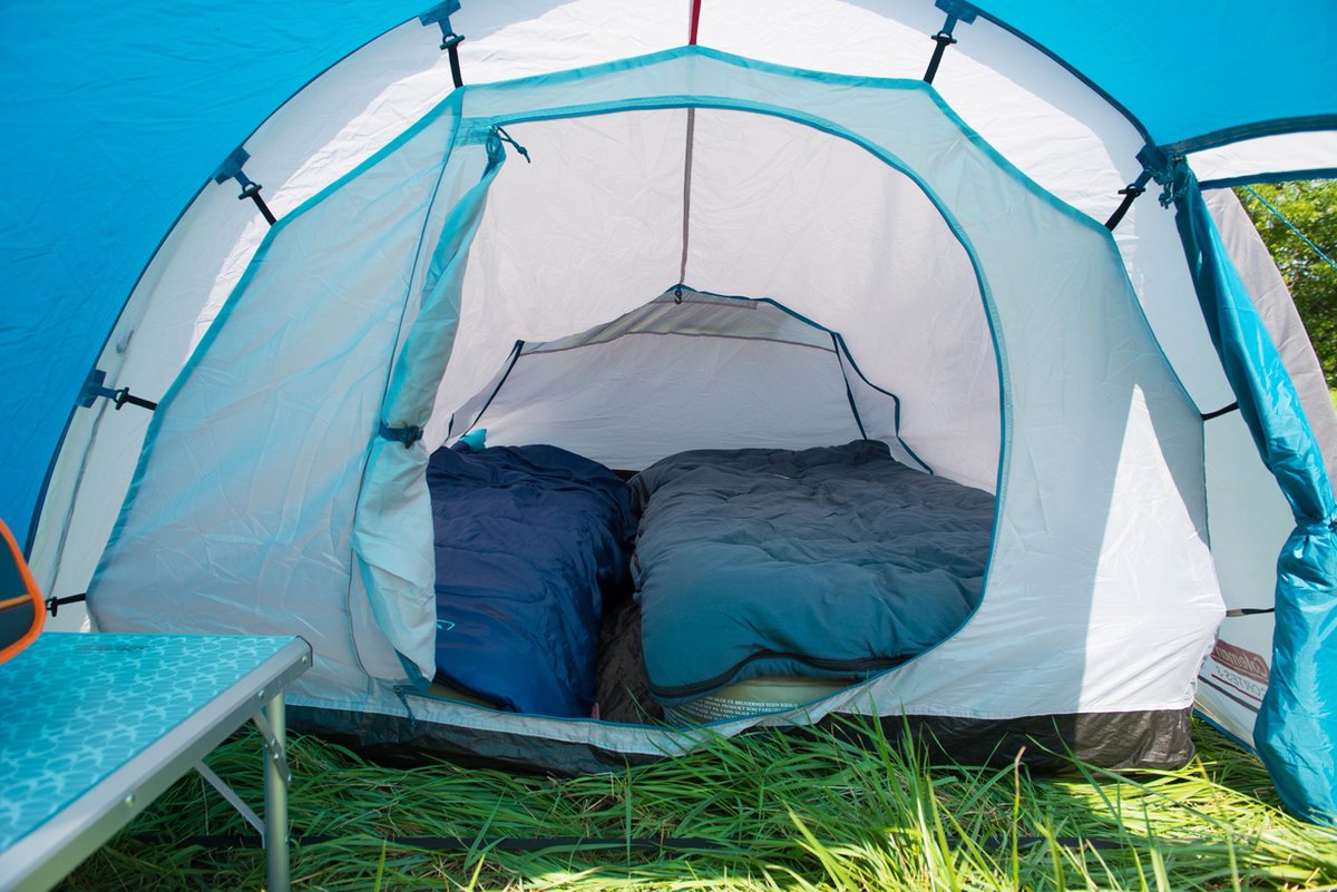  Coleman Cortes 2 Tunneltent - 2-Persoons - Blauw/Wit