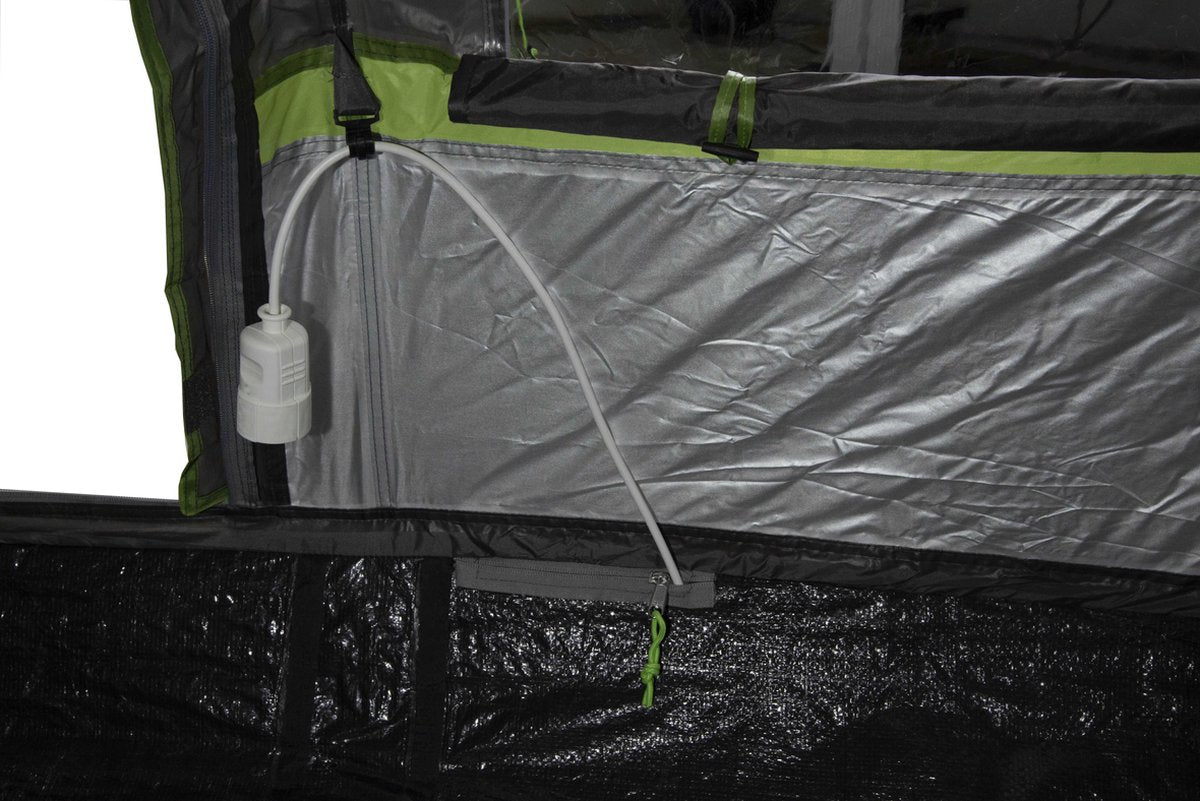  High Peak Tunneltent Bozen 5.0, 5 Persoons, 2,0 M Stahoogte, 4.000 Mm Waterdicht, Verduisterde Binnentent