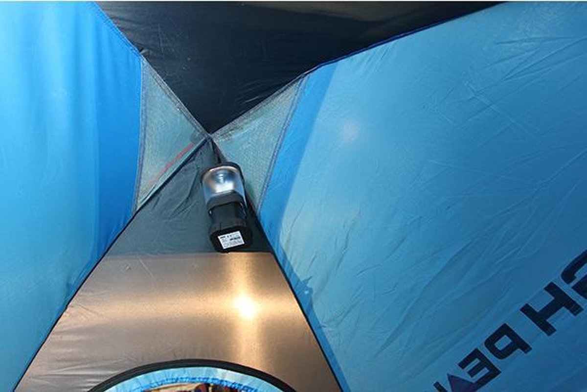  High Peak Monodome Pu Koepeltent - Blauw - 2 Persoons