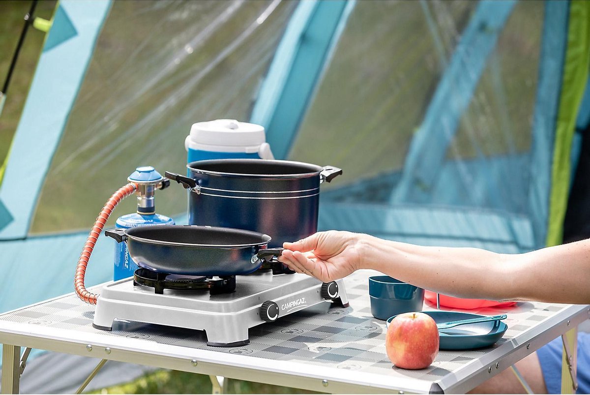  Campingaz Camping Cook CV Camping Kooktoestel - 2-pits - 2x 1800 Watt