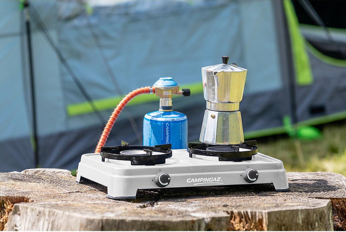  Campingaz Camping Cook CV Camping Kooktoestel - 2-pits - 2x 1800 Watt