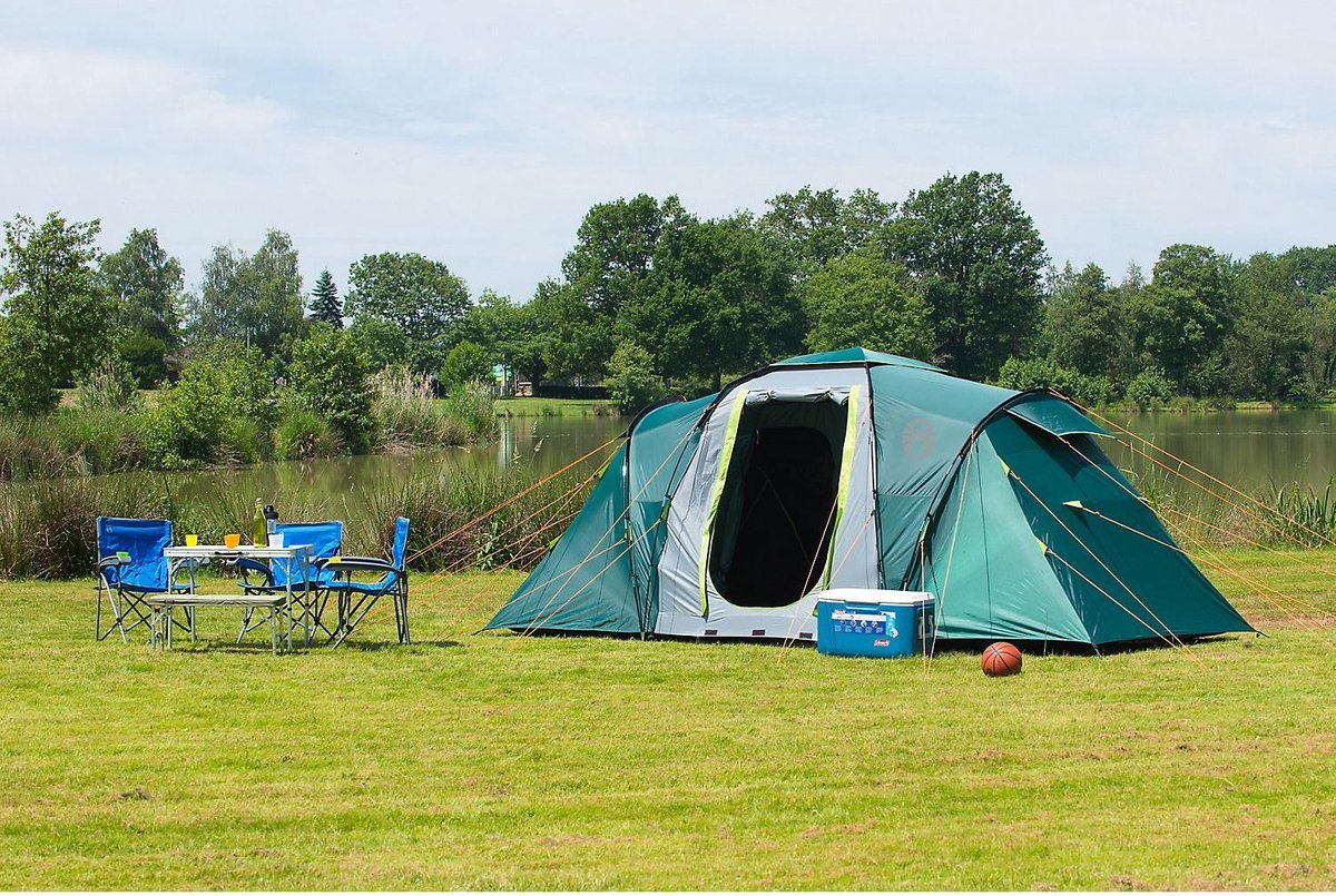  Coleman Spruce Falls 4 Vis-a-Vis Tent - Verduisterend - 4-Persoons