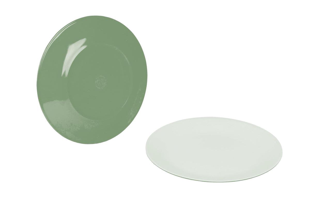  Bo-Camp Servies - Campingbord - 100% Melamine - 16-delig - Groen