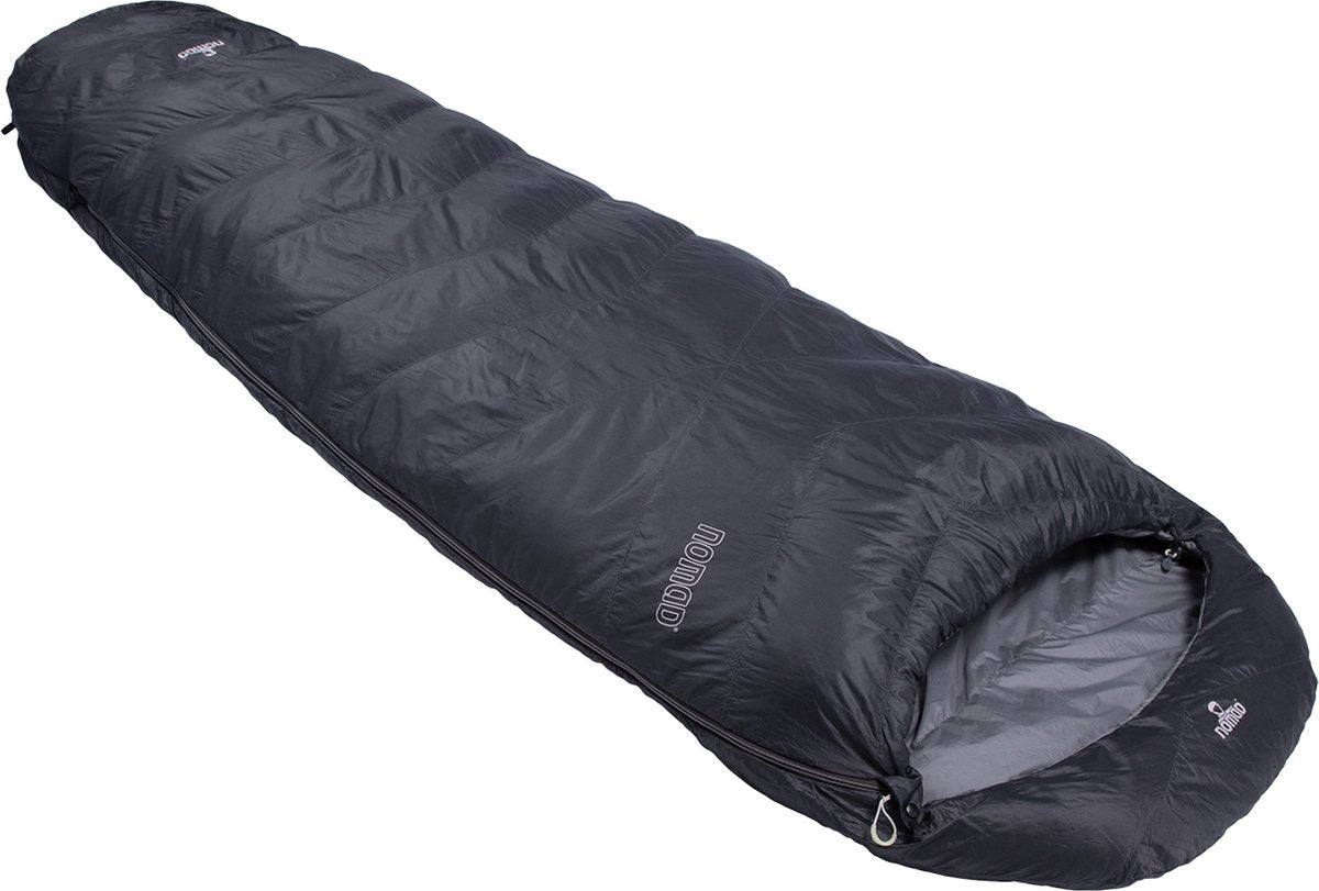  NOMAD® Taurus 250 Slaapzak | 210x80cm Grijs | Lichtgewicht &amp; Kwalitatief | Slaapzak | Incl Hoes