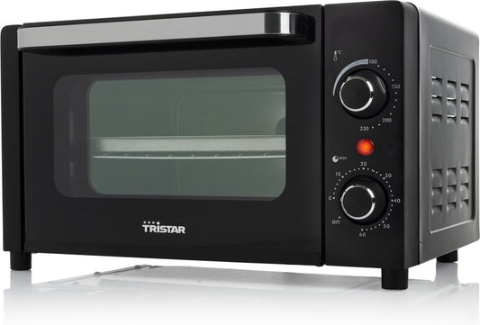  Tristar Oven OV-3615 - Camping Oven 10 Liter - 800 Watt - Vrijstaande Kleine Oven - Zwart