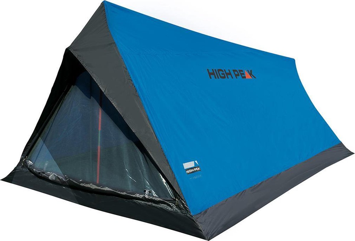  High Peak Minilite Tunneltent - 2-Persoons - Blauw