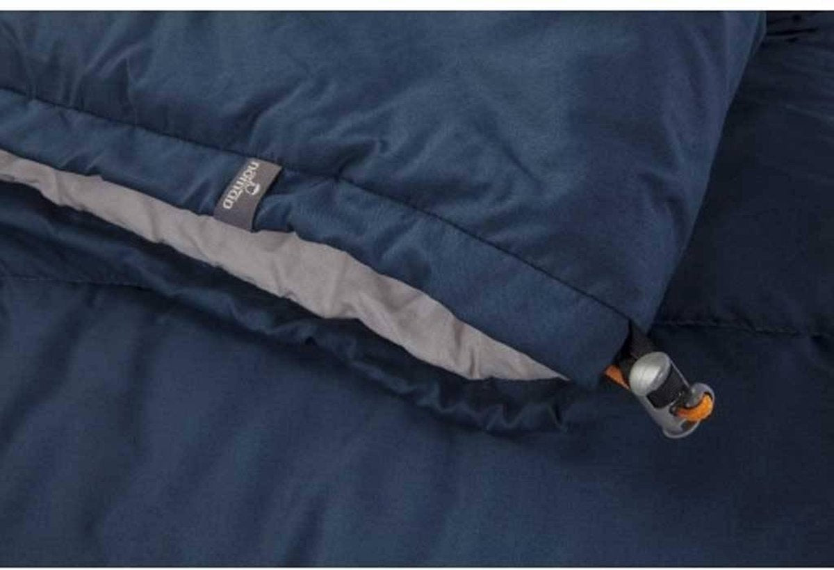  NOMAD® Brisbane Slaapzak | 205x80cm Blauw | Lichtgewicht &amp; Kwalitatief | Dekenmodel Slaapzak | Incl Hoes