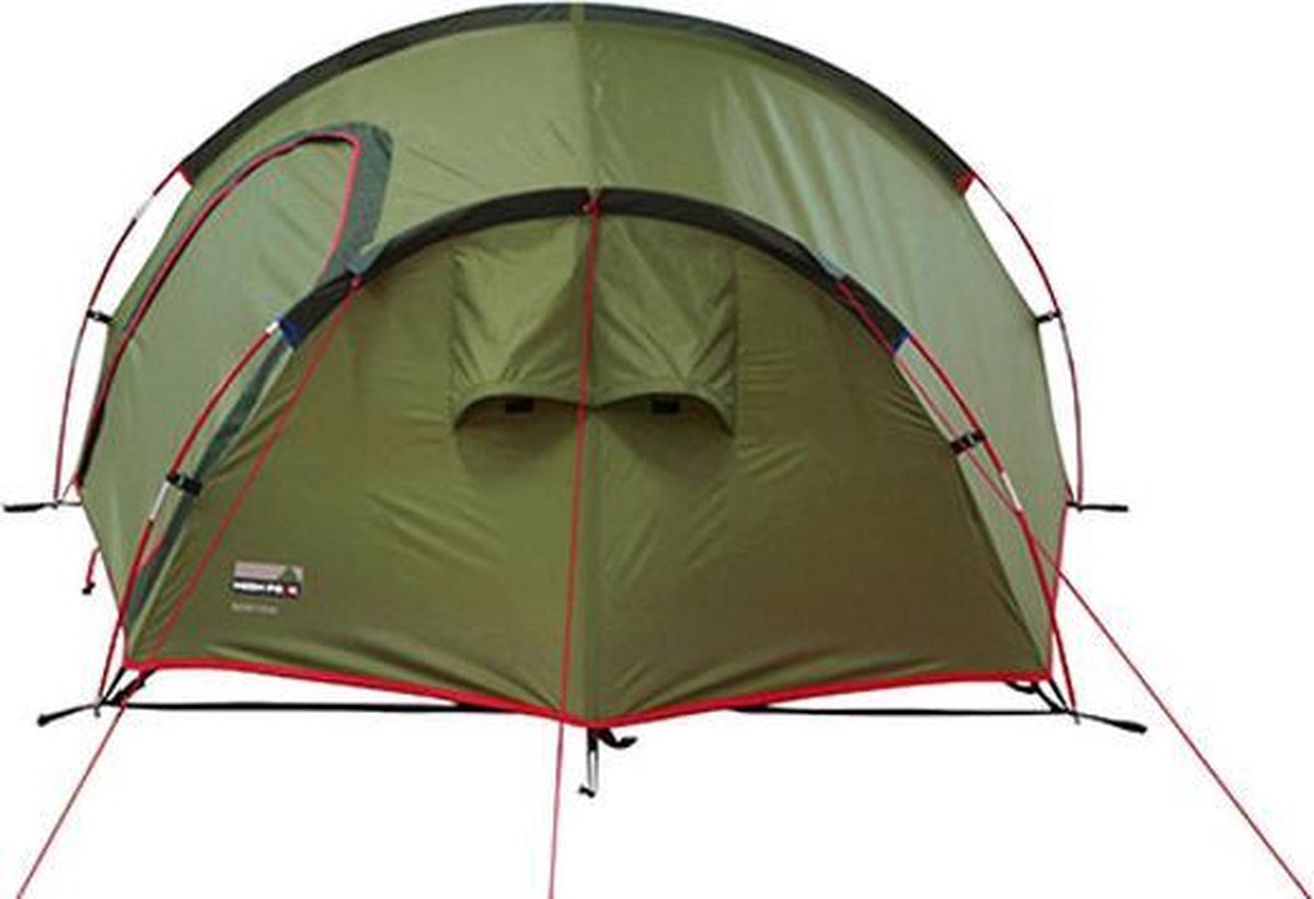 High Peak Sparrow 2 Tunneltent - Groen - 2 Persoons