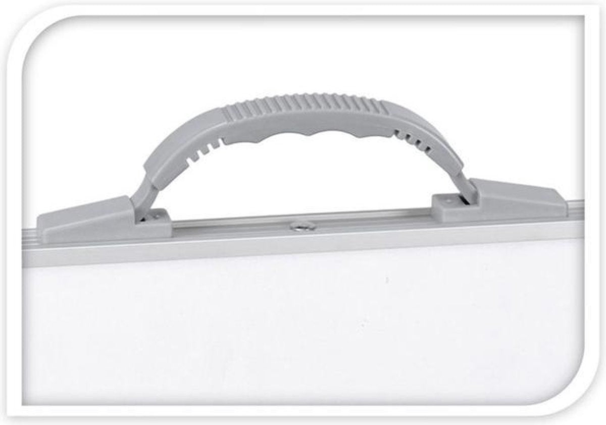 GENERIC Campingtafel Wit - 80 X 60 X 69 Cm - Tuintafel - Inklapbaar