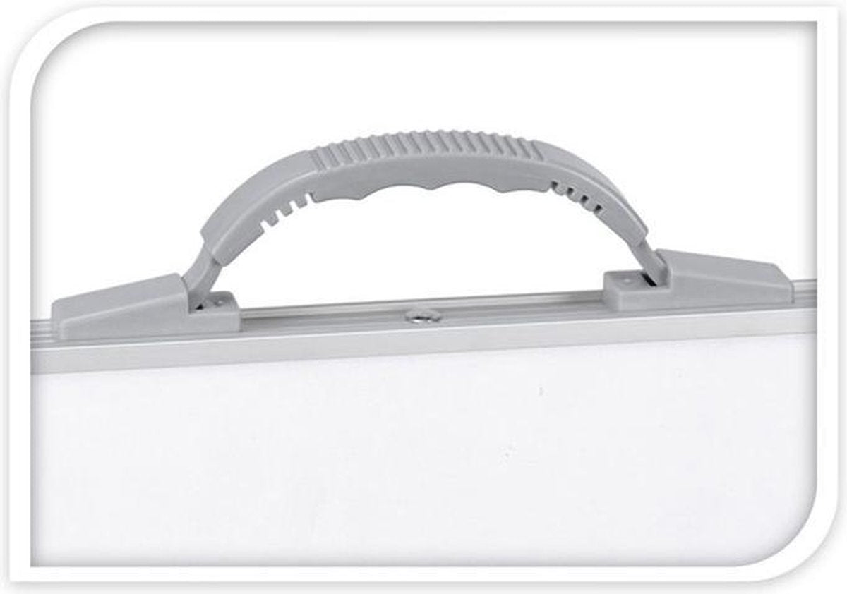 GENERIC Campingtafel Wit - 80 X 60 X 69 Cm - Tuintafel - Inklapbaar