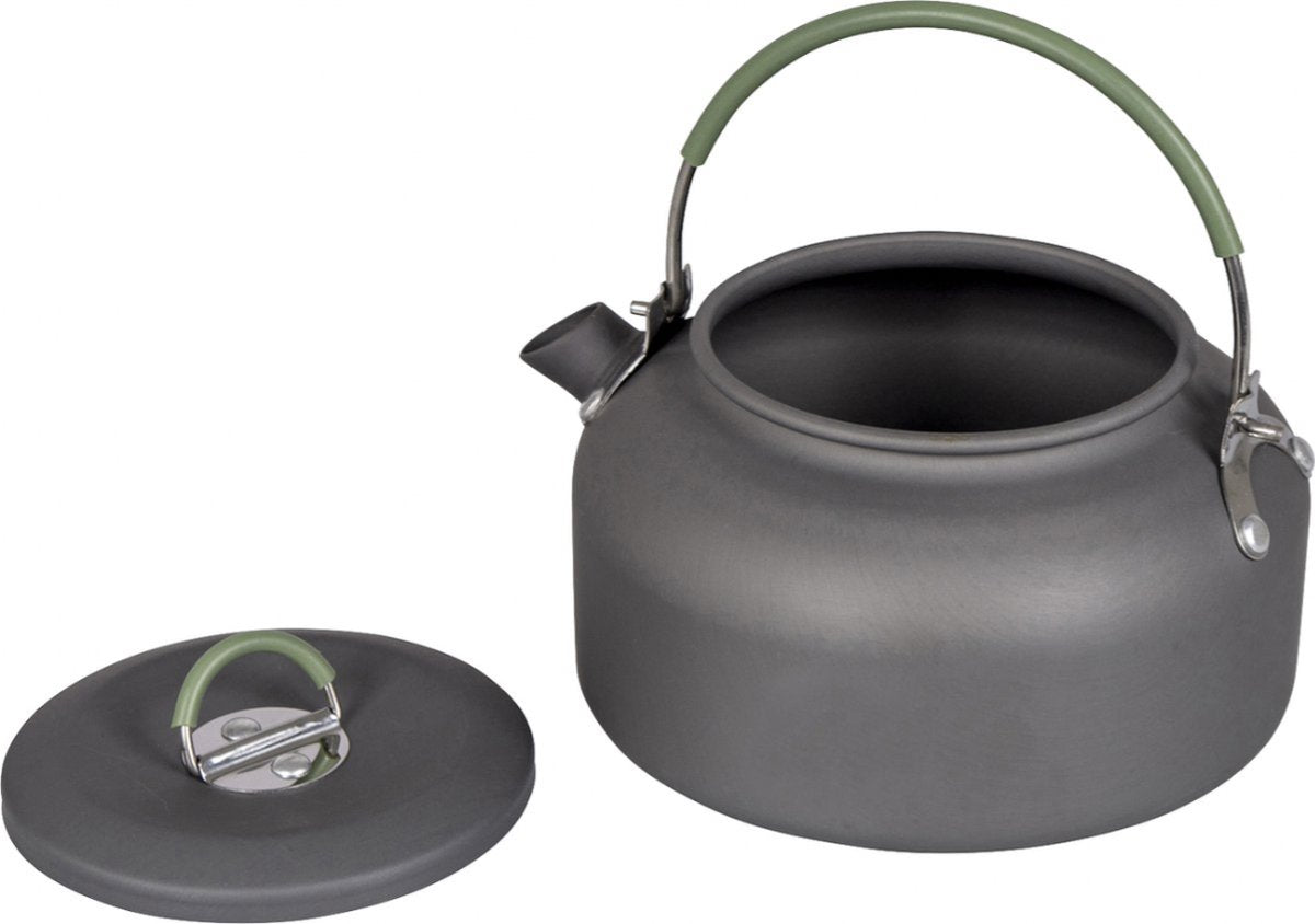  Camping Pan / Ketel 0,8 Liter, Aluminium Geschrikt Voor O.a Kamperen, Hiken, Vistrip,en Outdoor Activiteiten.