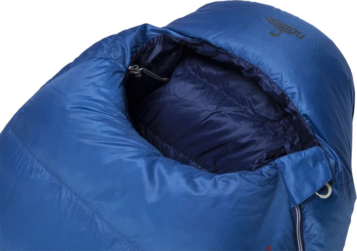  NOMAD® Pegasus 190 Slaapzak Links | 550 Gram | 215 X 77 Cm | Mummy Slaapzak Tot 195cm Lichaamslengte