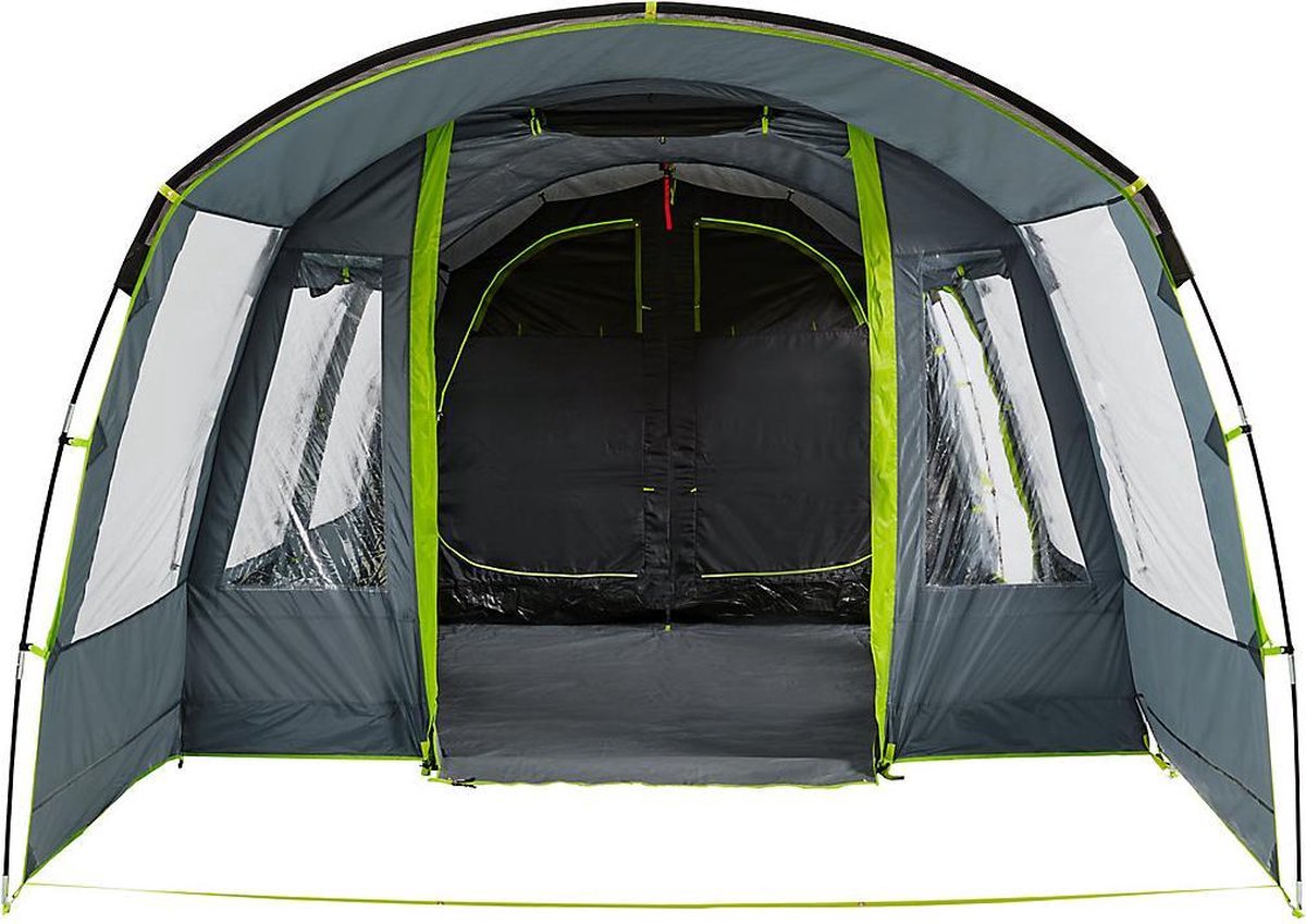  Coleman Vail 4L Tunneltent - Familie Tent - 4-Persoons - Grijs/Groen