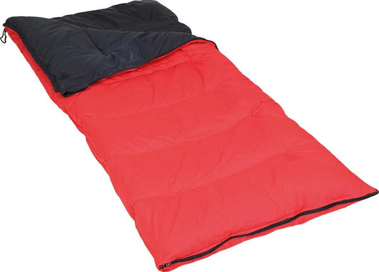  Polydaun Pelikaan Junior - Kinderslaapzak - Blauw/rood - 70x160 Cm Reversibel