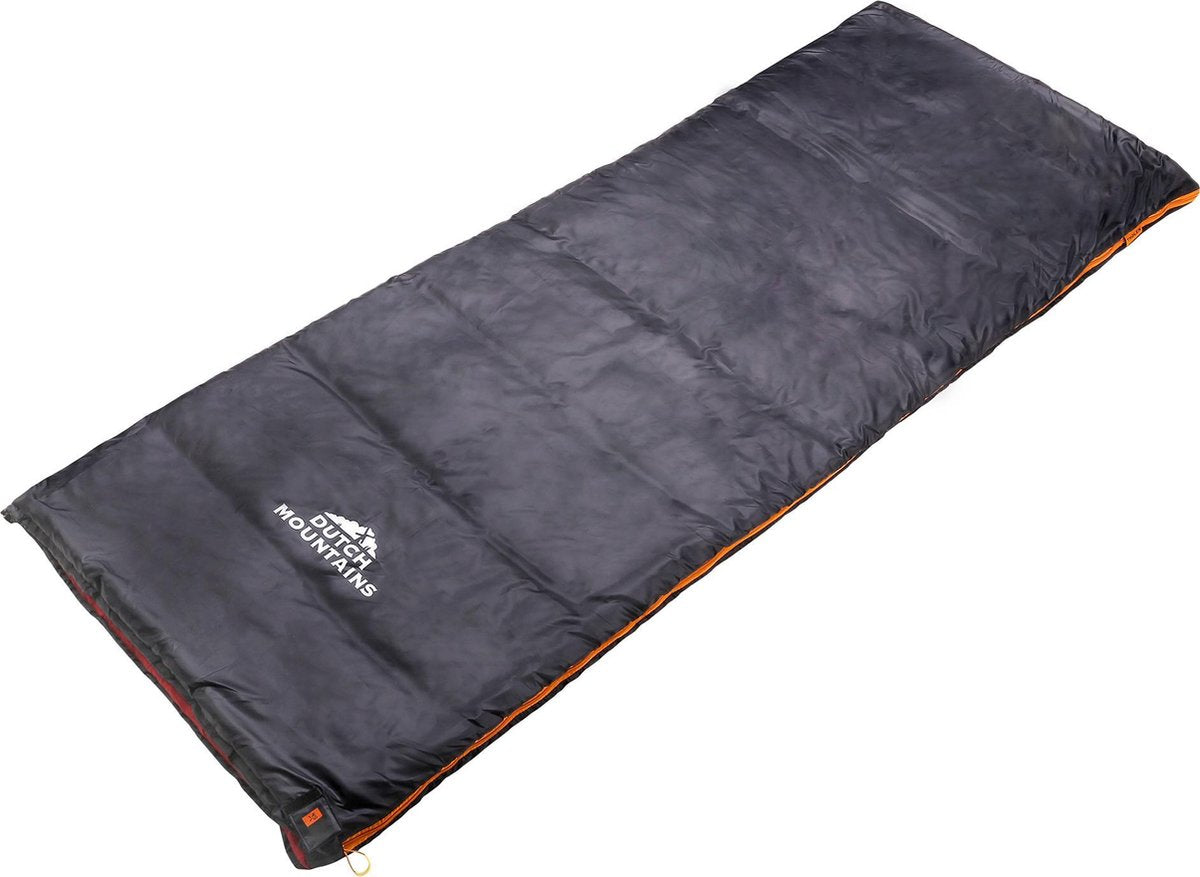 Dutch Mountains Slaapzak Tholen - 200 X 80cm - Aanritsbaar - Slechts 1140 Gram – Polyester - Tochtstrip En Compressiehoes