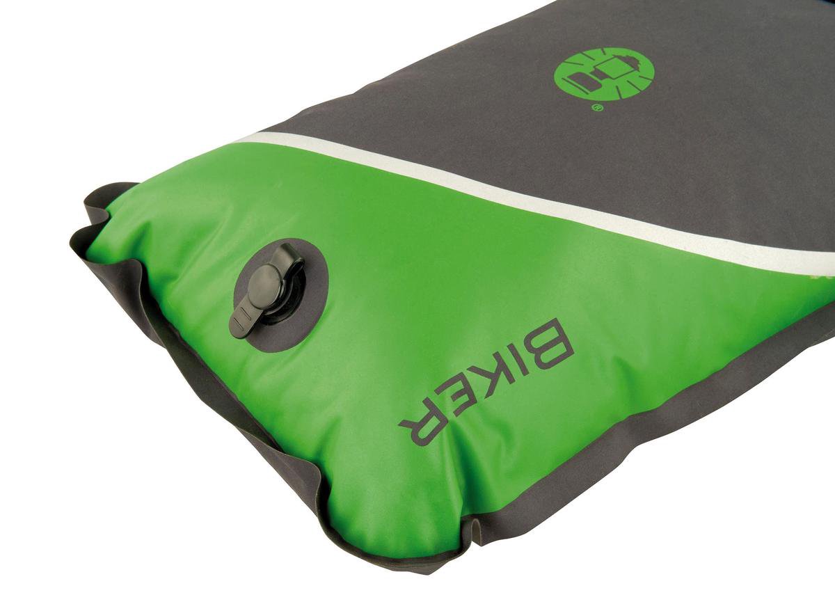  Coleman Biker Mummy Slaapzak - 220 X 80 X 55 Cm - Grijs/groen