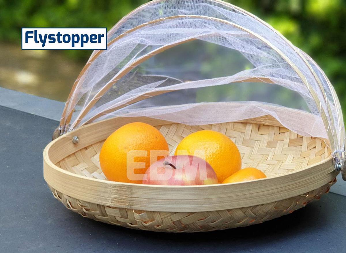  Voedselkap - Vliegenkapjes Bamboe Set 3 Stuks - Flystopper