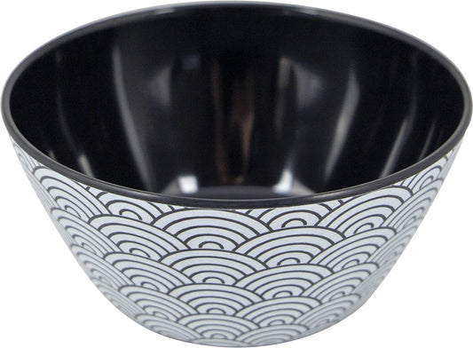  Bo-Camp Servies - Mix &amp; Match - 16 Delig - Zwart/Wit