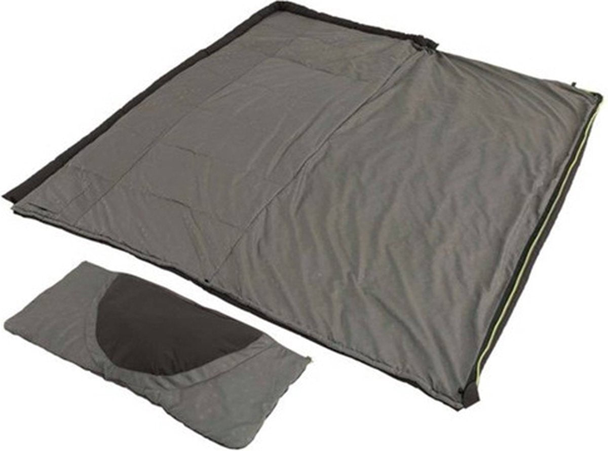  Outwell Slaapzak Contour Rits Links Zwart